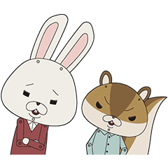 Kami Usagi Rope Line Stickers Line Store