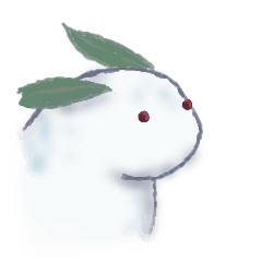 Snow rabbit .