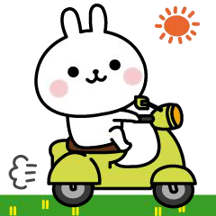 Move! Rabbit's honorific sticker(tw)