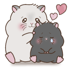 Hamster "Daifuku" and "Ohagi"