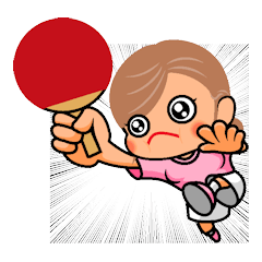 スポーツシリーズNo.19　女子卓球選手