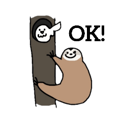 a sloth.