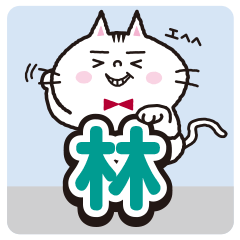 Hayashi's sticker.