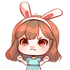 Cute bunny girl - Thai