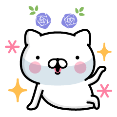 Weekly Cat @ No Letter Sticker 3