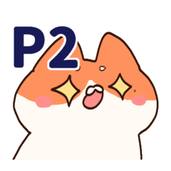 wedge cat sticker P2