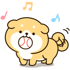 Puppy Shiba Inu sticker