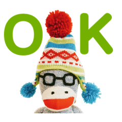 XIAO AI LAO SHI SOCK MONKEY Chinese (1)