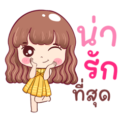 Platoo naughty girl, cute of the era – LINE stickers | LINE STORE
