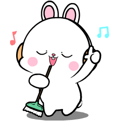 Lovely Rabbit 3 : Pop-up stickers