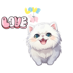 cute cat stickers v2