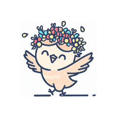 Flower Bird 46