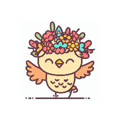Flower Bird 51