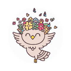 Flower Bird 58