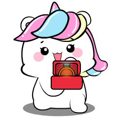 Lovely Unicorn 2 : Pop-up stickers