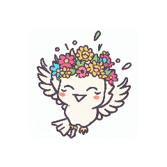 Flower Bird 63