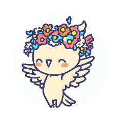 Flower Bird 61