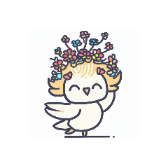 Flower Bird 68