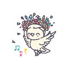 Flower Bird 74