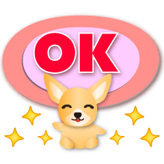 Q Chihuahua-Practical speech balloons