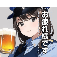 【酒】ビール好き☆女性警官