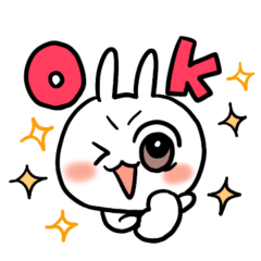 Rabbit-chan's daily sticker