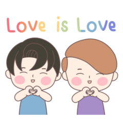 Pride Month : Love is Love (Boy Couple)