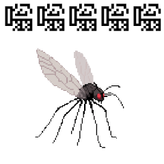 Dot matrix party_8bit mosquito