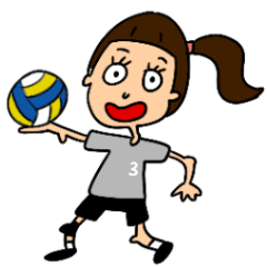 Volleyball girl !