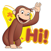 Curious George Stickers