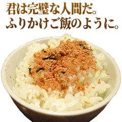Affirmative rice bowl