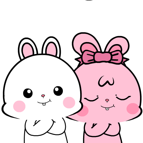 Sweet Bunny : Pop-up stickers