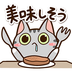 Sticker of American shorthair Cat.