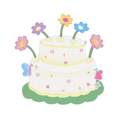 happy birthday pastel cake 2