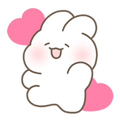 Creampuff Bunny Shuya! – Stickers LINE | LINE STORE