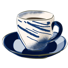 Silent Cup and Saucer