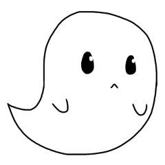 Ghost "Rei" Sticker