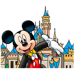 Disney Theme Park Line Stickers Line Store