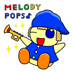 Happy friends "Melody pops"1