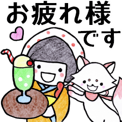 Iroha & Fox Daily Keigo Stickers