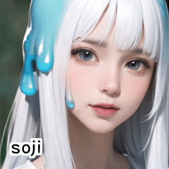 Fantasy RPG Slime Girl soji