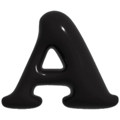 Letter A-Z 3D