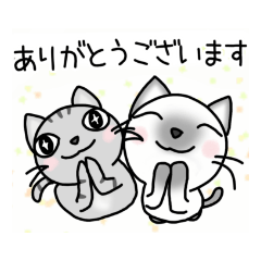 Silver tabby cat (Honorific)