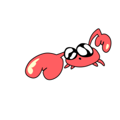 tiny but strong crab