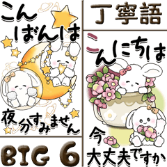 (Big) white rabbit 6 (Polite language)