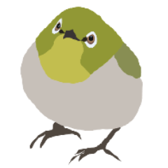 White-eye bird Mejiro