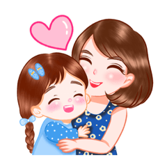 แม่ลูกคู่ซี้ สายน่ารัก