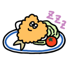 Delicious japanese food sticker