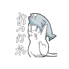 肥満猫イラスト(ΦωΦ)