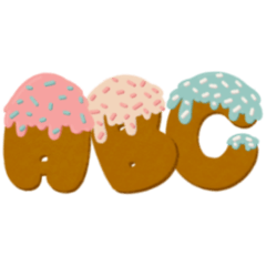 Fun Fonts Donut